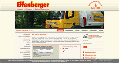 Desktop Screenshot of heizoel-effenberger.de