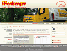 Tablet Screenshot of heizoel-effenberger.de